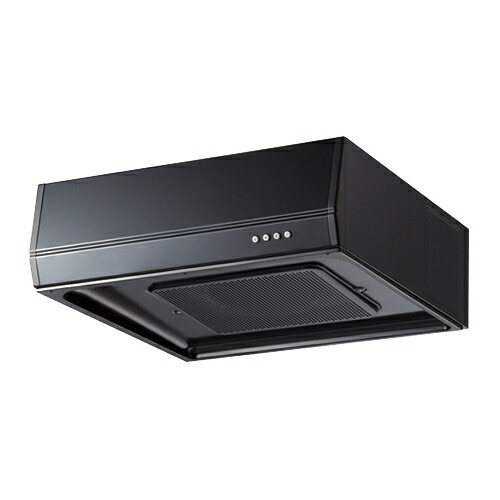 カクダイ　#FJ-BFR1E601BK　レンジフード ブラック、浅型　☆
