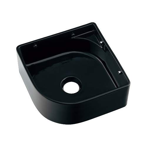 カクダイ 493-227-D 壁掛手洗器 ブラック 〇