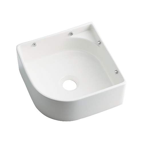 カクダイ 493-227-W 壁掛手洗器 ホワイト 〇