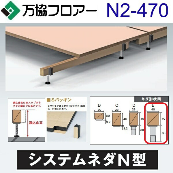 万協信徒 N2-470 容れもの売りわたす【14本/容れもの＋貼りつける剤付】N2型うしろ押し脚【自然調整床高431～515粍】【風鎮込みの小っちゃいシステムネダ】 ⇒Ω