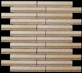 LIXIL　ECP-2515N1/GLN2 ベージュ　ケース販売【4枚/ケース】 25×151角片面小端施釉（短辺）ネット張り エコカラットプラス グラナス ライン ⇒▽