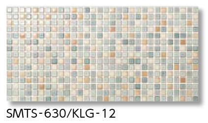 LIXIL　SMTS-630/KLG-12 インテリアモザイク カレイドグレイズ　ケース販売【1枚/ケース】 600×300mm（1シート） スマートモザイクシート ⇒▽