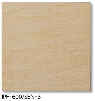 LIXIL　IPF-600/SEN-3　ケース販売【3枚/ケース】 600mm角平 ストーンエッジ2 床用 ⇒▽