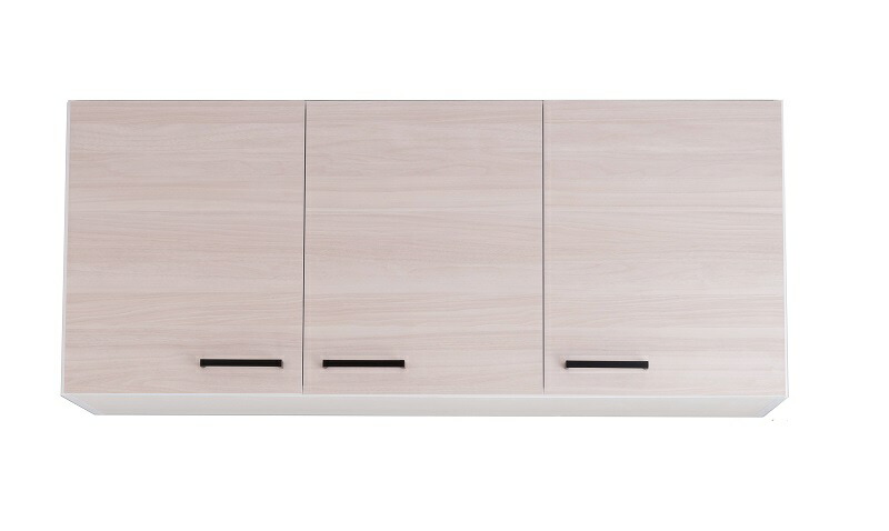 アイオ産業　YMH-1200S　セクショナルキッチン mio 吊戸棚(両不燃加工)のみ 間口1200mm 【受注生産】【1都3県の一部 送料無料】 ⇒