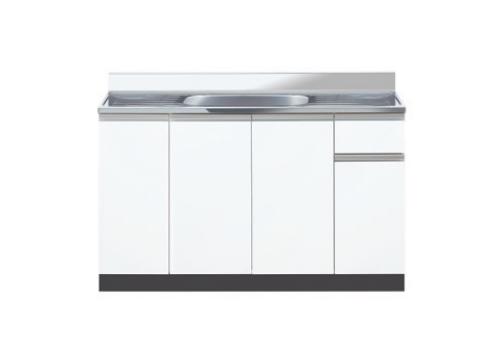 イースタン実業 コマーシャル2-150T 流し台(真っただ中シンク) W1500ｘD550ｘH800粍 壁出し水栓手合い【お行き先 関東押さえる】 ⇒