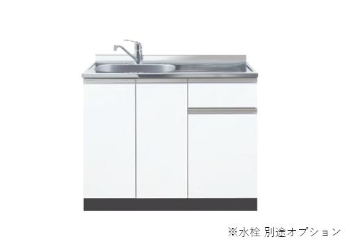 イースタン工業　COD2-120　流し台 W1200ｘD550ｘH850mm デッキ出し水栓タイプ 水栓別売【お届け先 関東限定】 ⇒