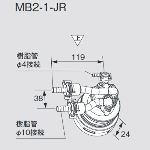 楽天市場】長府製作所 SSU-02 給湯器部材 ソーラー接続ユニット