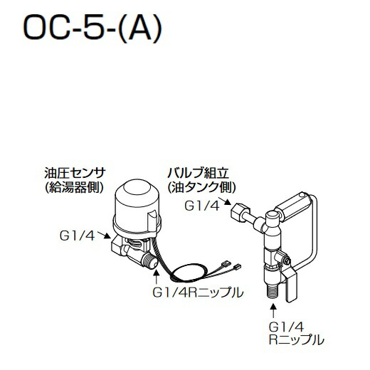 長府製作所　OC-5-(A)　石油給湯器部材 油切れ予告装置 Chofu □