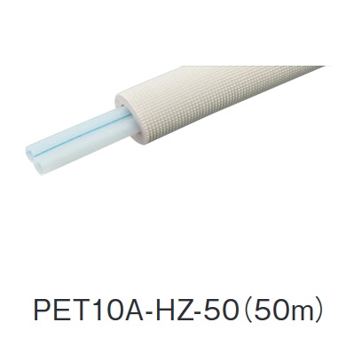 長府製作所 PET10A-HZ-50 給湯器部材 保温材付有りの実管(10A) 50m Chofu □