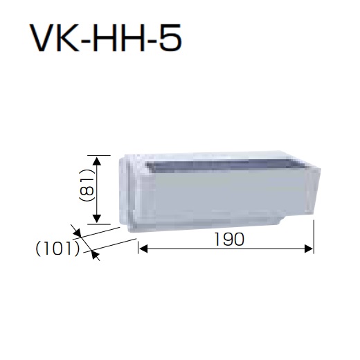 長府製作所　VK-HH-5　給湯器部材 排気変更口 Chofu □