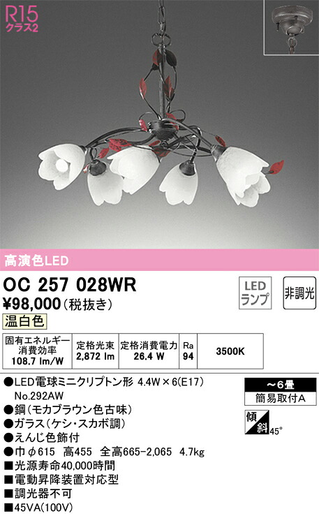 オーデリック OC257028WR ランプ別梱包 Σ