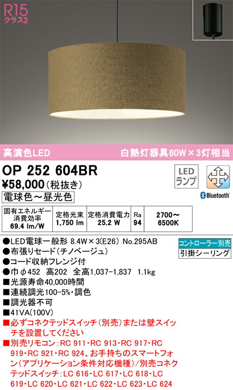 オーデリック　OP252604BR　ランプ別梱包 Σ