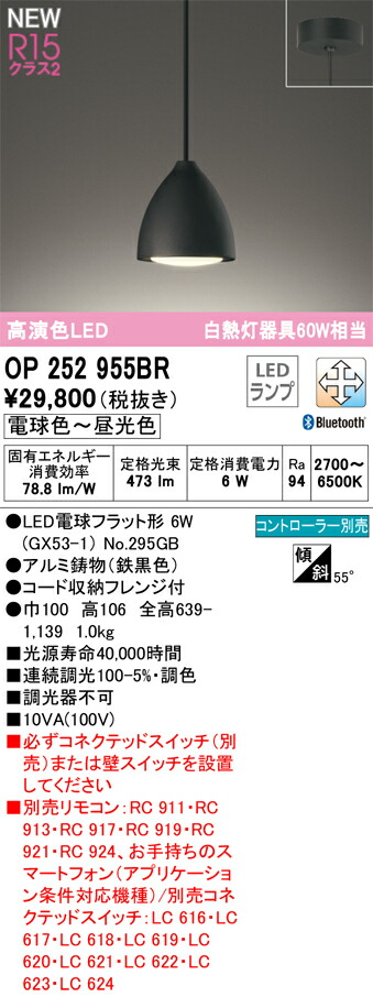 オーデリック　OP252955BR　ランプ別梱包 Σ