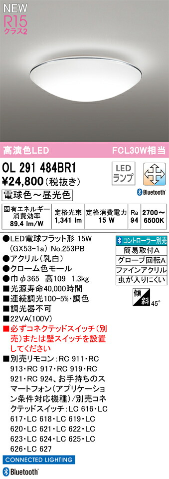 オーデリック　OL291484BR1　ランプ別梱包 Σ