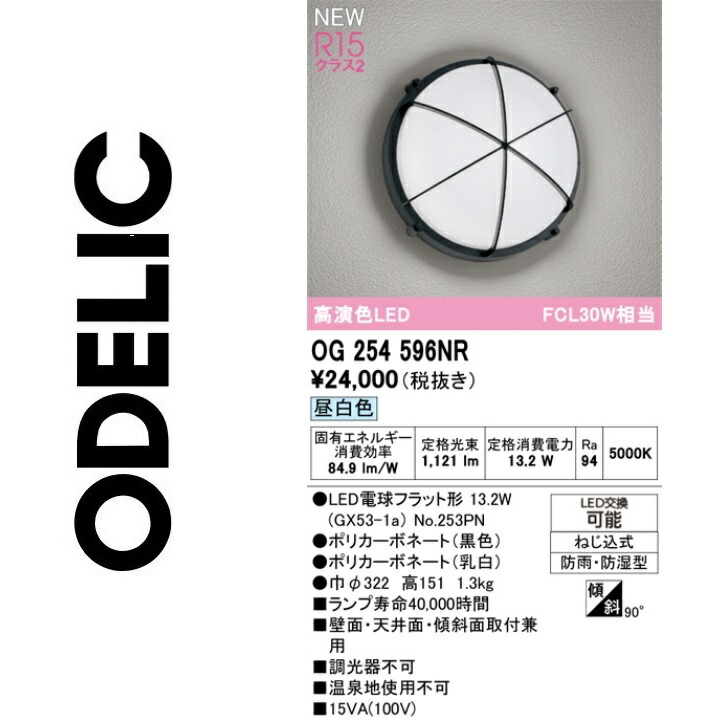 オーデリック OG254596NR 照明ランプ別荷拵え Σ