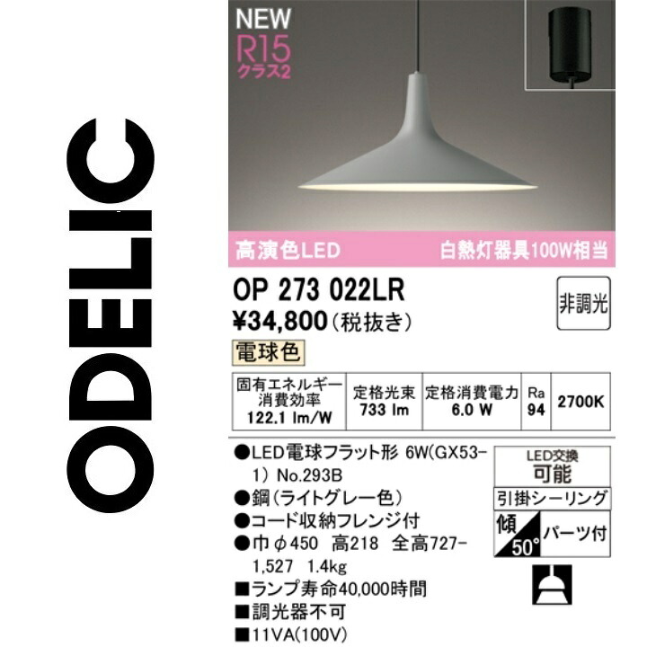 オーデリック OP273022LR 照明ランプ別荷拵え Σ
