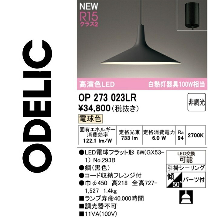 オーデリック OP273023LR 照明ランプ別荷拵え Σ