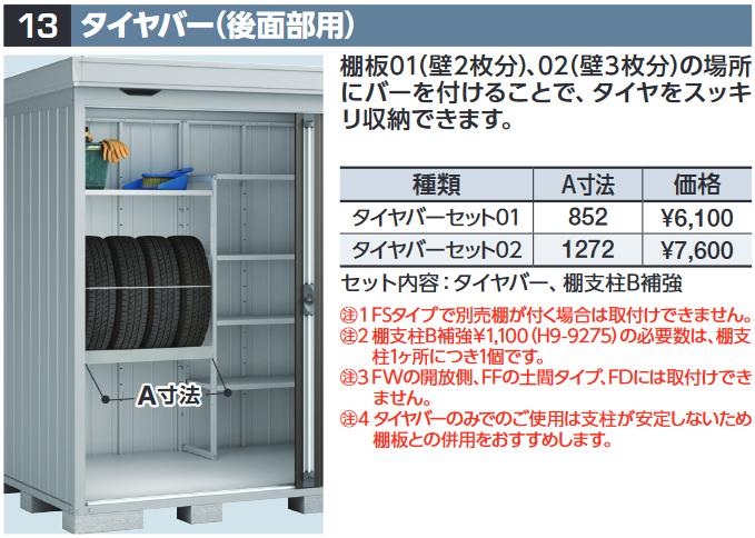 楽天市場】イナバ物置 SYN-8 サイクルホルダー【8台収納用】 自転車置場オプション【本体同時購入のみ手配可】⇒□ : 住設建材カナモンジャー