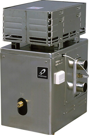 楽天市場】パーパス GF-A130E ガスふろがま 浴室外屋内据置形 FE式