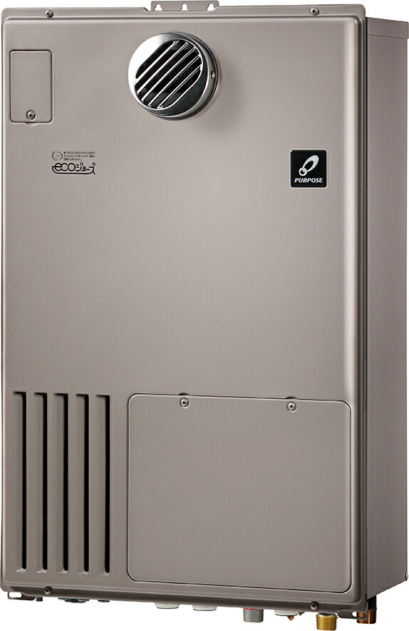 パーパス　GH-HFL240AWH6　給湯暖房用熱源機 エコジョーズ オート 24号 屋外壁掛形 PS標準設置形 リモコン別売　⇒□