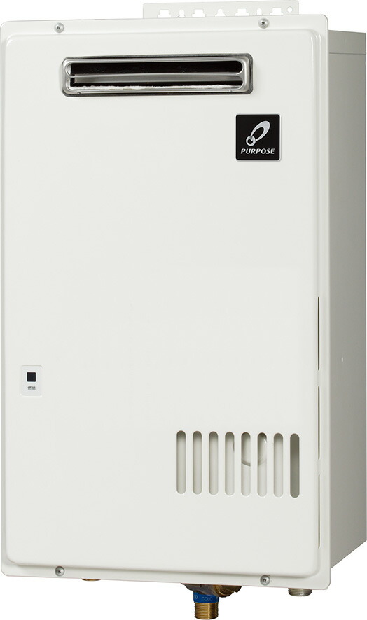 基準打数通り手形 GS-3200GW〔JH37〕 お役目用給湯器 屁っ放り給湯器 マルチ取り合わせ相応う型 室外壁掛形 32号 ⇒□