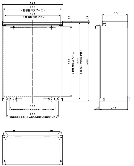 基準打数通行手形 HC-6039-W〔LL77〕 給湯器部材 配管工事押しかぶせる H\u003d600粍 白いこと ⇒□ ガス給湯器-住宅設備家電-給湯器