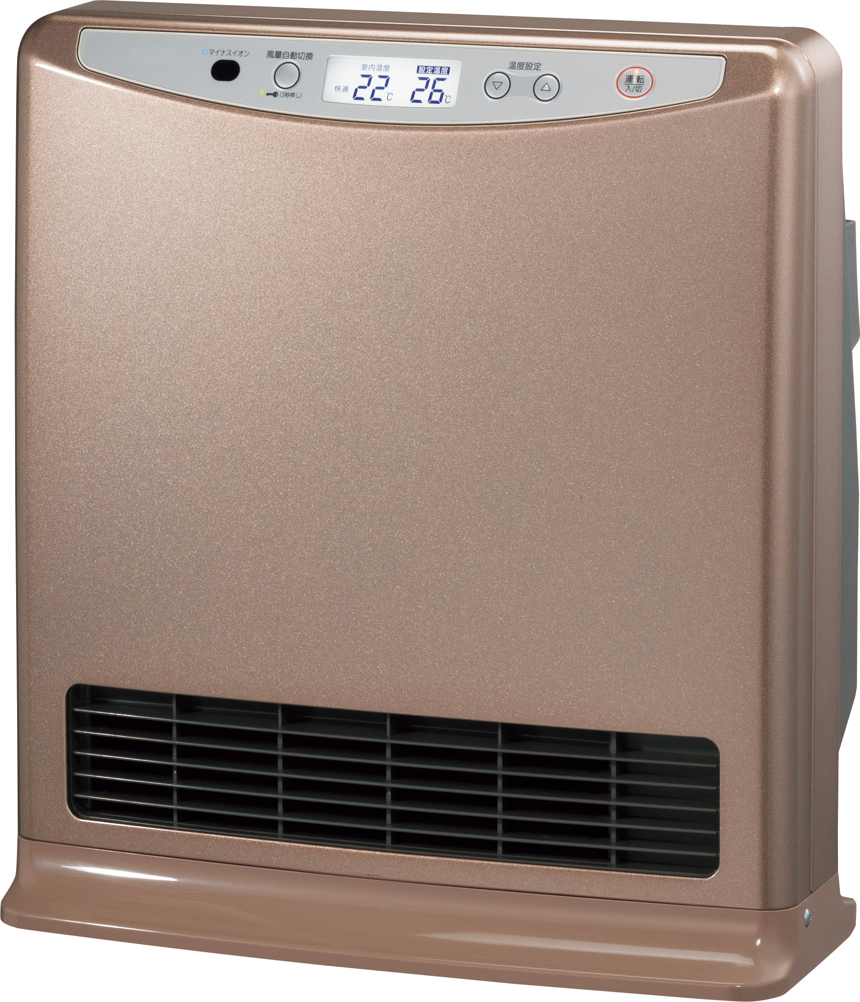 パーパス　RH-C351-P〔LL53〕　温水ルームヒーター 室内機 ピンクゴールド　&rArr;□｜住設建材カナモンジャー