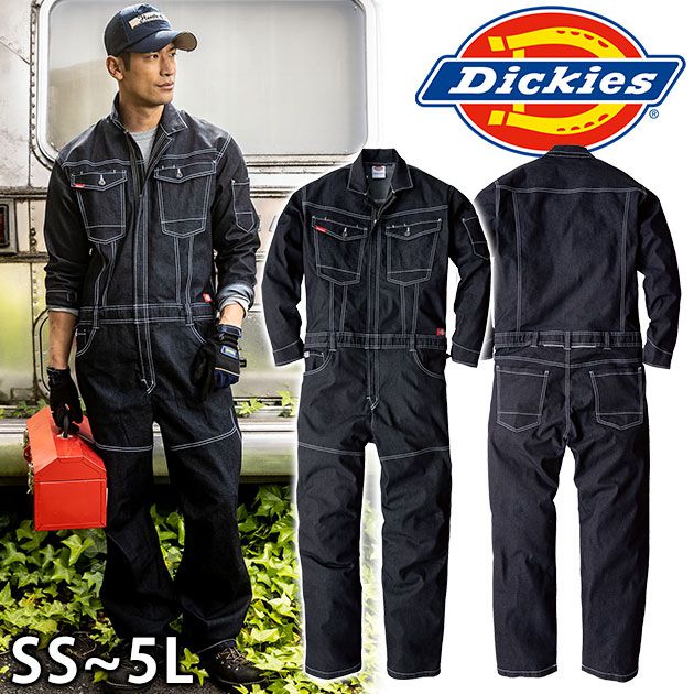 1947円 楽天 Dickies ディッキーズ 通年作業服 ストレッチデニムツナギ D-706