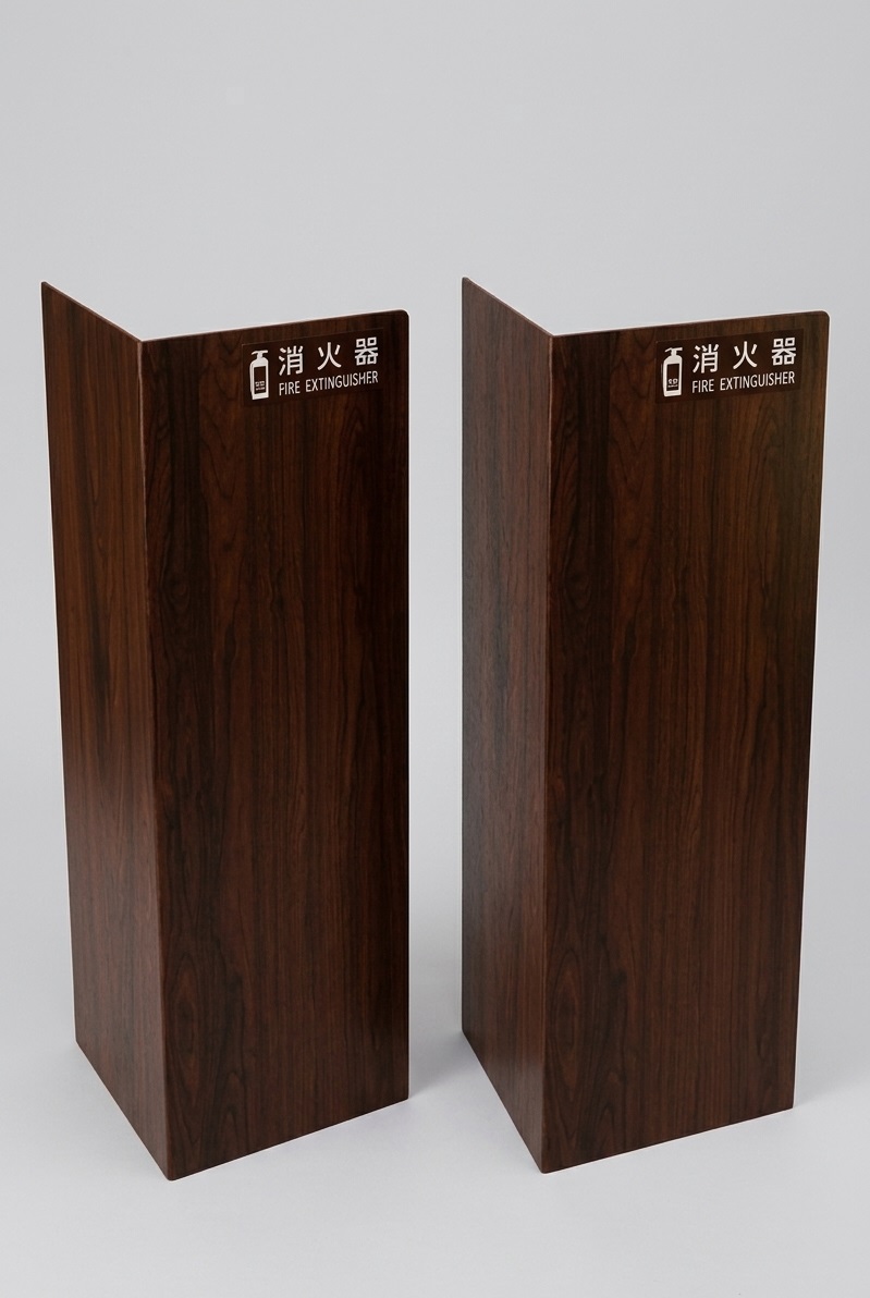 《お買い得2個書き割り》光 HIKARI  消す器取りまかなう 赤銅色さくら色 HIL5023-B 隅っこ据え付ける手合い 消す器納める容れもの 消す器ボックス席 防災装置 事務室 営造物 バス発着場 ホスピタル 授業時間