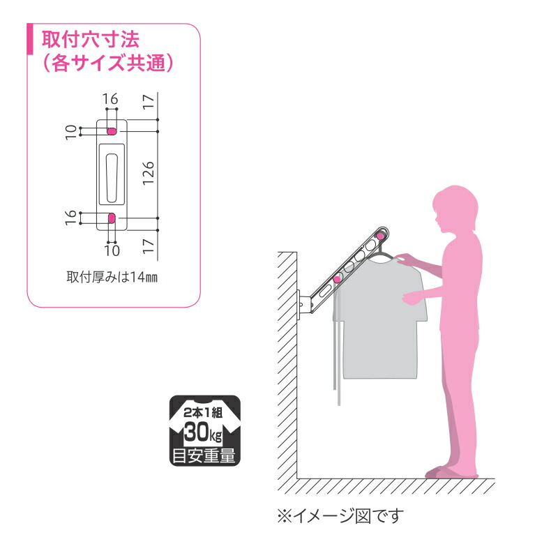 川口技研ホスクリーンHC-65腰壁用静音タイプ2本セット品