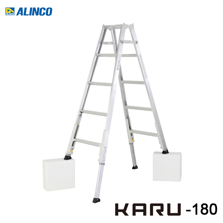 【楽天市場】アルインコ KARU-150 伸縮297ミリタイプ 軽量伸縮脚