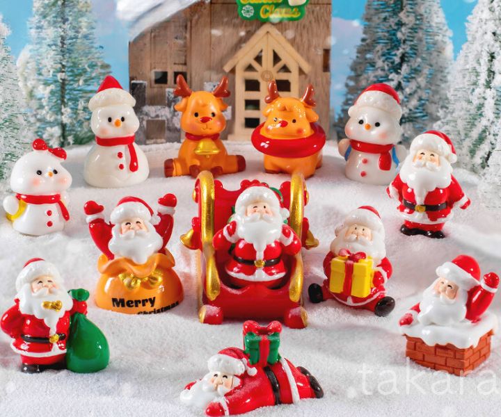 シュガーバニーズ　クリスマス　ツリー　ジオラマ　フィギュア　ライト　暖炉　未使用 シュガーバニーズ クリスマス ツリー ジオラマ フィギュア