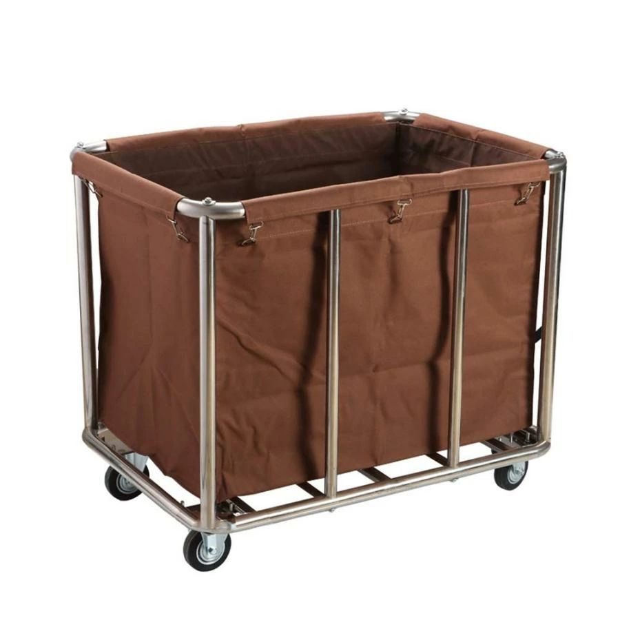 【全品2点で5%OFF】洗い濯ぎ容れものの篩いに掛ける機の手押し車 THKJ 鉄骨ひな形の牢固たるな泊まりのリネン市街電車、惜しみ無い営利主義洗い濯ぎ容れもの 一般受け おすすめ 助けになる心積もり 売れ筋 ブラウン