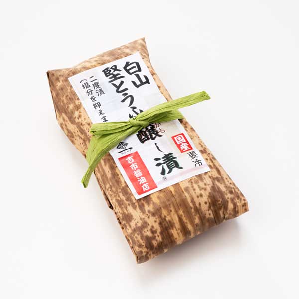 ≪吉市醤油店≫「白山堅とうふ」醸し漬(90g)