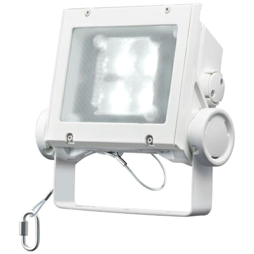 岩崎電気 LED レディオックフラッドネオ 昼白色タイプ 広角タイプ 40クラス 5000K相当 本体色ホワイト ECF4040W/NSAN8/W