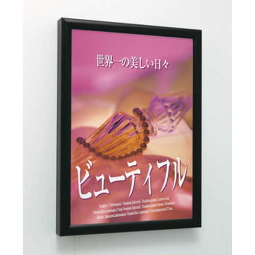 【セット方法 片面開き】【LEDライトパネル】【LEDポスターパネル】 LED内照パネル AL-FE999 屋内 B1