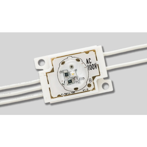 【100V仕様LEDモジュール】【ファーストシステム】TAIKOO-mini100(タイコーミニ100) F-TM1J-100-8N 昼白色 (30個連結/袋)