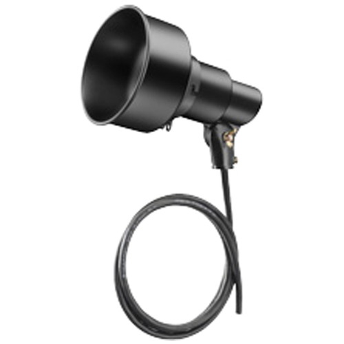 【岩崎電気】【ランプホルダ】K00F/BK-L14 投光器 K形アイランプホルダ (フード付) アーム取付タイプ 黒色