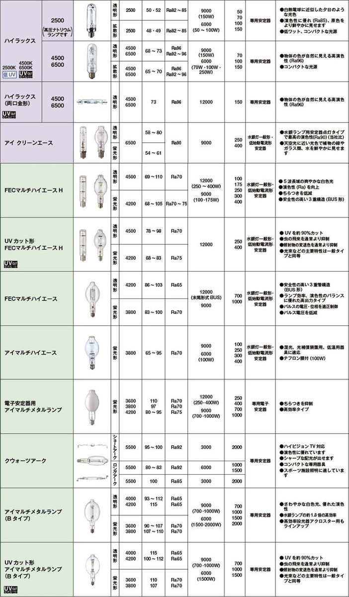 ケース販売特価12本セット 岩崎電気 FECサンルクスエース 270W