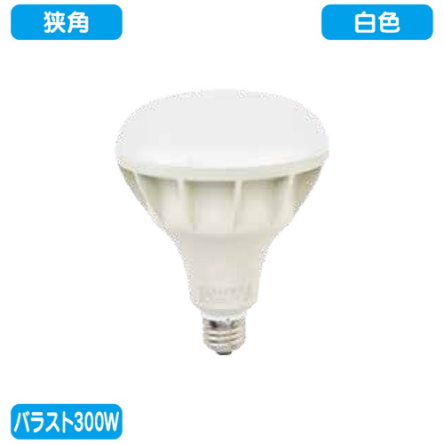 【ニッケンハードウェア】【LED投光器】【ビューランプ】 VLE39NR-C 白 【バラスト300W LEDランプ】【白色 狭角】｜看板材料　店
