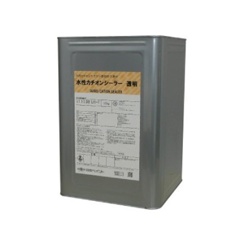 【日本ペイント】【1液水性】水性カチオンシーラー 透明 15kg (送料別途)｜看板材料　店