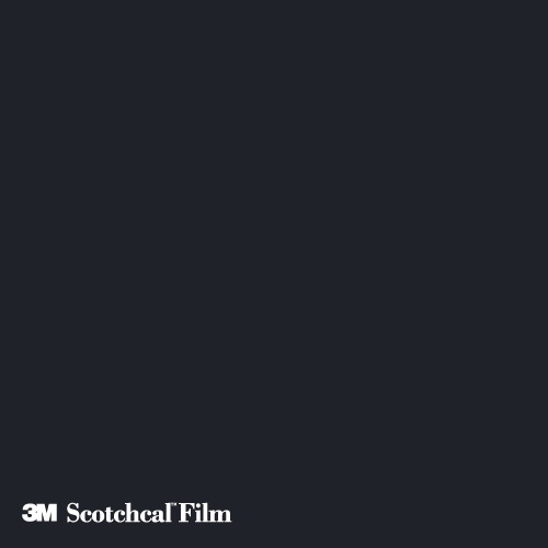 【スコッチカル】【3mスコッチカル】【スコッチカルフィルム】 XLシリーズ 不透過タイプ ハイテックブラックド マット JS1503XL 1000mm&times;50M｜看板材料　店