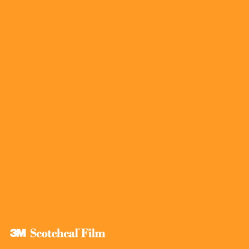 【スコッチカル】【3mスコッチカル】【スコッチカルフィルム】 XLシリーズ 不透過タイプ コズメティックオレンジ グロス JS1410XL 1000mm×50M
