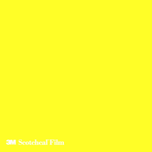 【スコッチカル】【3mスコッチカル】【スコッチカルフィルム】 XLシリーズ 不透過タイプ レリーフイエロー マット JS6102XL 1000mm×50M