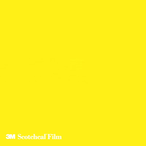 【スコッチカル】【3mスコッチカル】【スコッチカルフィルム】 Jシリーズ 不透過タイプ サンイエロー グロス SC131 1000mm×20M