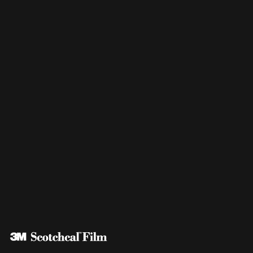 【スコッチカル】【3mスコッチカル】【スコッチカルフィルム】 Jシリーズ 不透過タイプ ブラック グロス SC501 1000mm×50M|看板材料 店