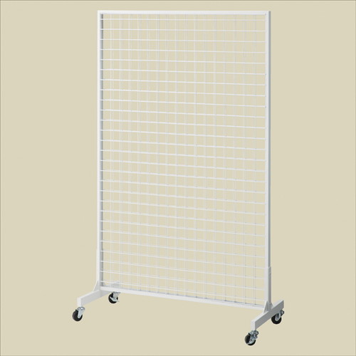 (本体) 両面ネットスタンド H150cm ホワイト kp38-654-7-1
