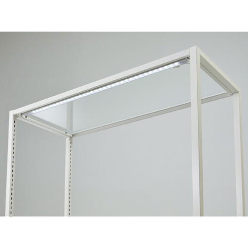 ラテラル・フォー用 LED棚下照明SSコネクタータイプ 平型タイプ ホワイト 120cm用 昼光色 (1セット) kp38-754-33-7
