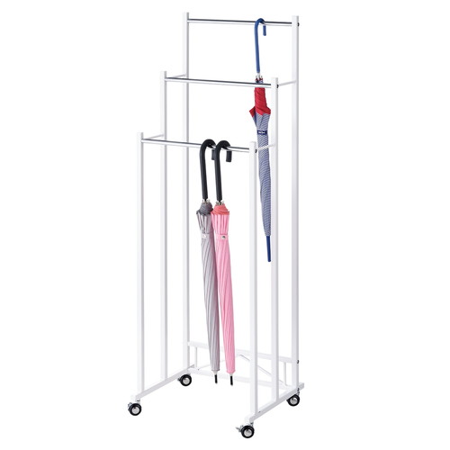 (本体) 3段傘掛け ホワイト W45cm kp38-100-1-1