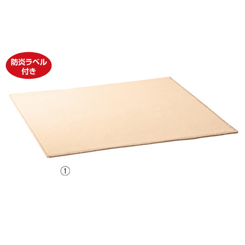 フィッティングルーム用カーペット グレー (1枚) kp38-427-36-2